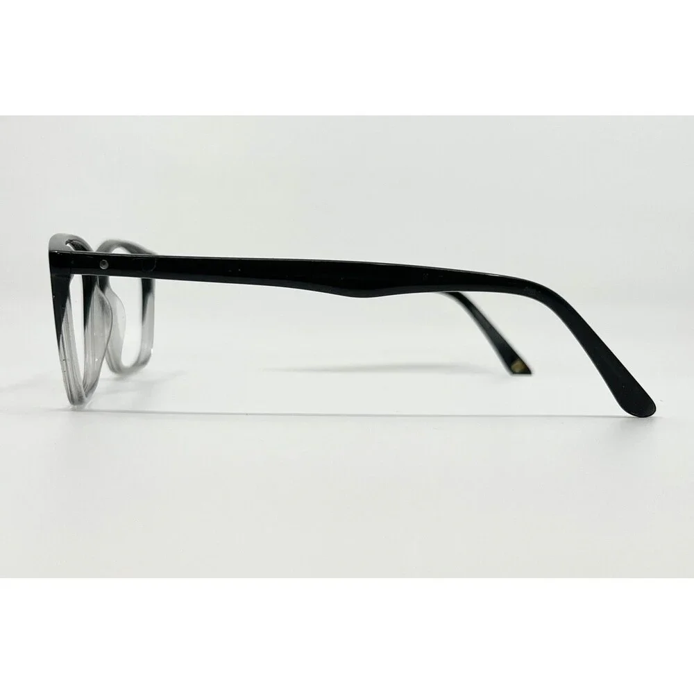 Randy Jackson Eyeglass Frames Mens Black Grey Ombre Signature 3018 53-17-145